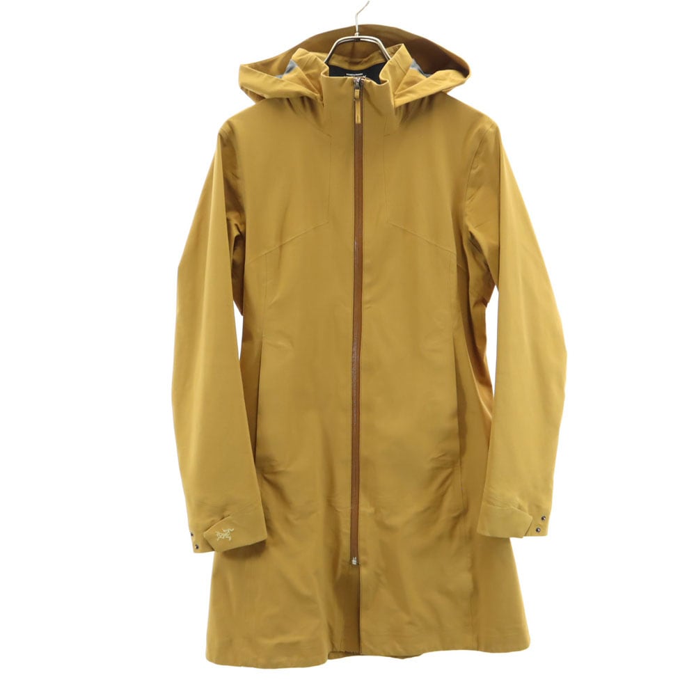 GORE-TEX レインコート M イエロー アウトドア サンプル レディース