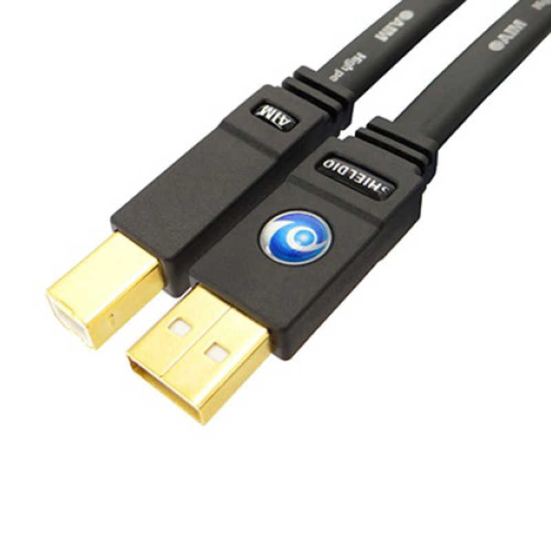 エイム電子　PCオーディオUSBケーブル ブラック　UAC-F015