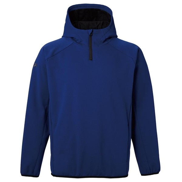 Rawlings ローリングス ブロックフリースフードハーフジップトップ AOS15F21-RY