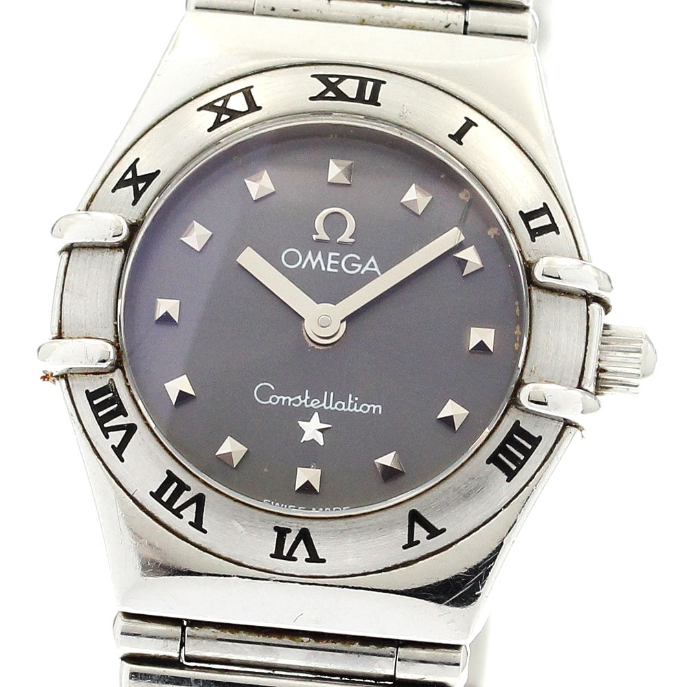 オメガ OMEGA 1561.51 コンステレーションミニ マイチョイス クォーツ レディース _878710【中古】