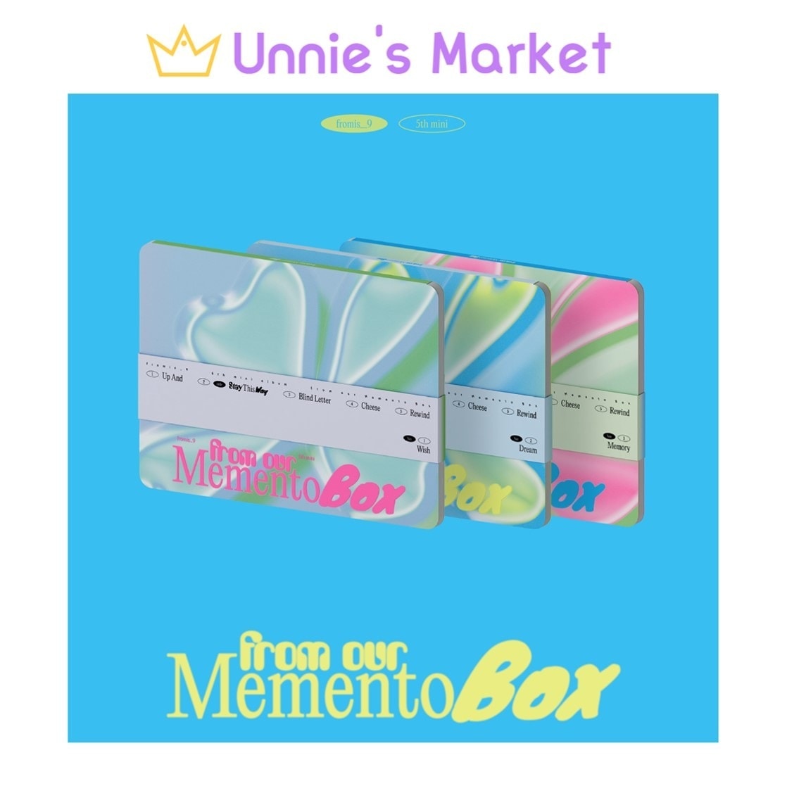 [SET] fromis_9 [from our Memento Box] 5th Mini Album