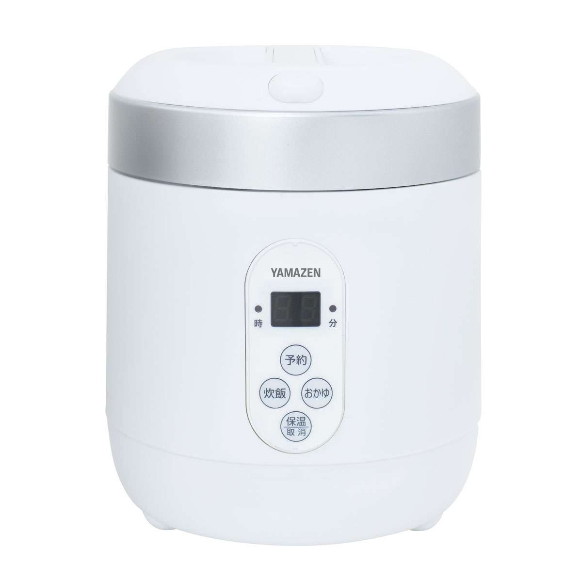 YAMAZEN YJG-M150-W マイコン炊飯器（1.5合炊き）　ホワイト YJGM150W