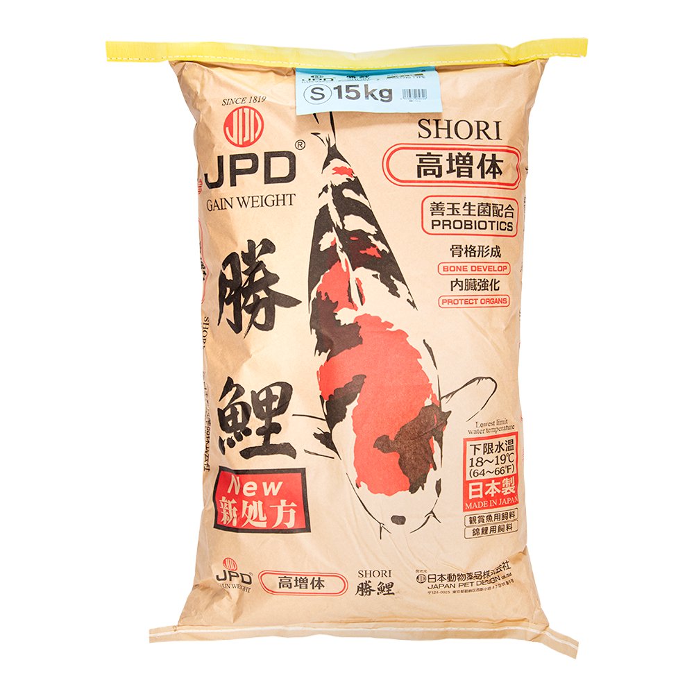 鯉の餌　日本動物薬品　ニチドウ　勝鯉　Ｓ　１５ｋｇ　ＣＲＣ10―41―70―10―00