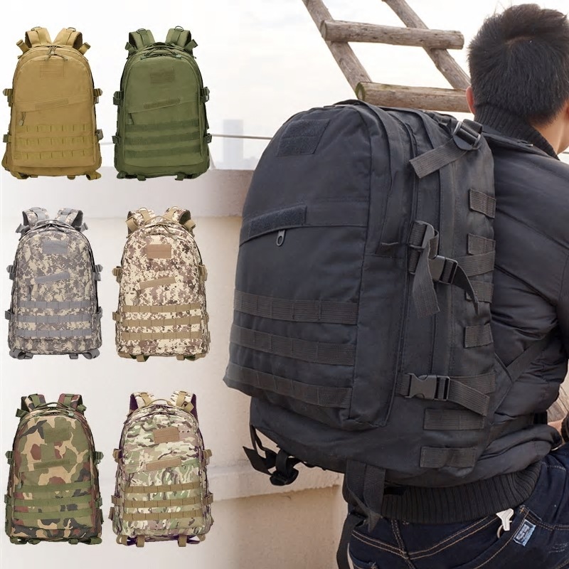屋外スポーツ軍事戦術クライミング登山バックパック50L 3Dキャンプハイキングトレッキングリュックサック男性旅行のバックパック