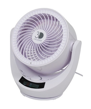 リモコン付き 上下左右首振り 3D サーキュレーター DCモーター 扇風機 ###3D扇風機S0901###