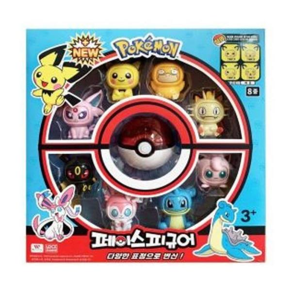 ウィアーカンパニー フィギュア ポケモン フェイスフィギュア 8Pパック (481078)