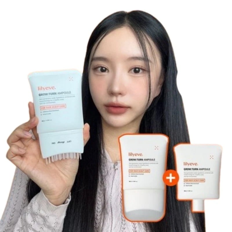 [新作](+100mlリフィル贈呈)グロウターン 脱毛ブラシアンプル 100ml 企画セット #アラムソンイpick