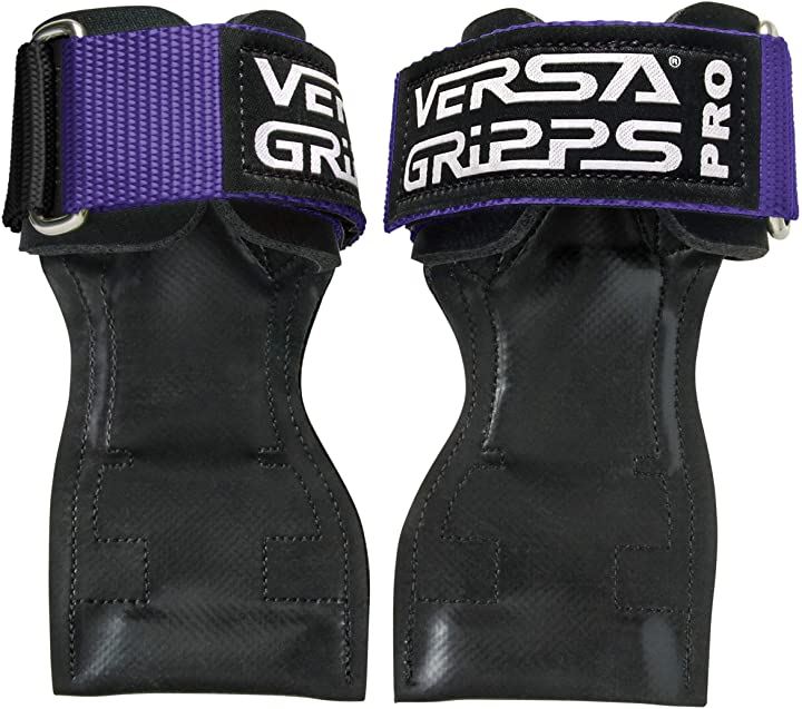 VERSA GRIPPS PRO オーセンティック サポーター パワーグリップ MED/LG-Purple( パープル/ブラック, Med/Large：手首18.2-20.3cm)