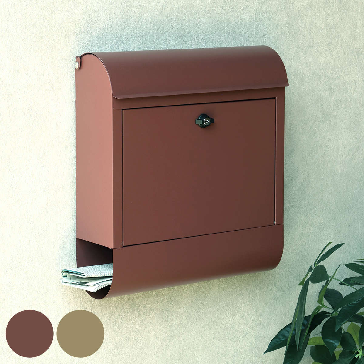 ポスト Erin エリン 壁掛け 郵便ポスト 郵便 郵便受け デザインポスト 壁掛けポスト ステンレス 鍵付き 新聞受け メールボックス スリム 横型 鍵 一戸建て 屋外 玄関 壁 本体 A4