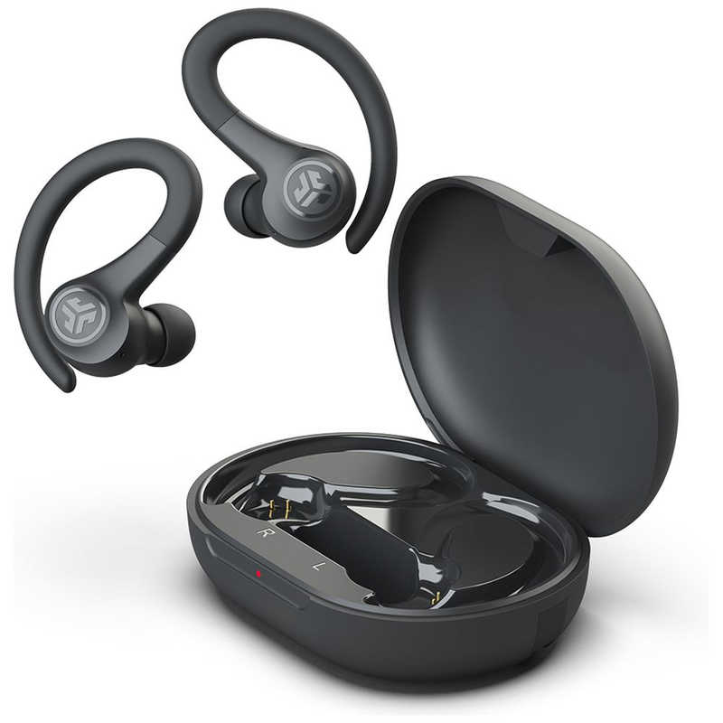 JLAB　完全ワイヤレスイヤホン Go Sport ＋ [ ワイヤレス ( 左右分離 ) / Bluetooth 対応 ] Graphite　EBGSPRTPGPH50WEB