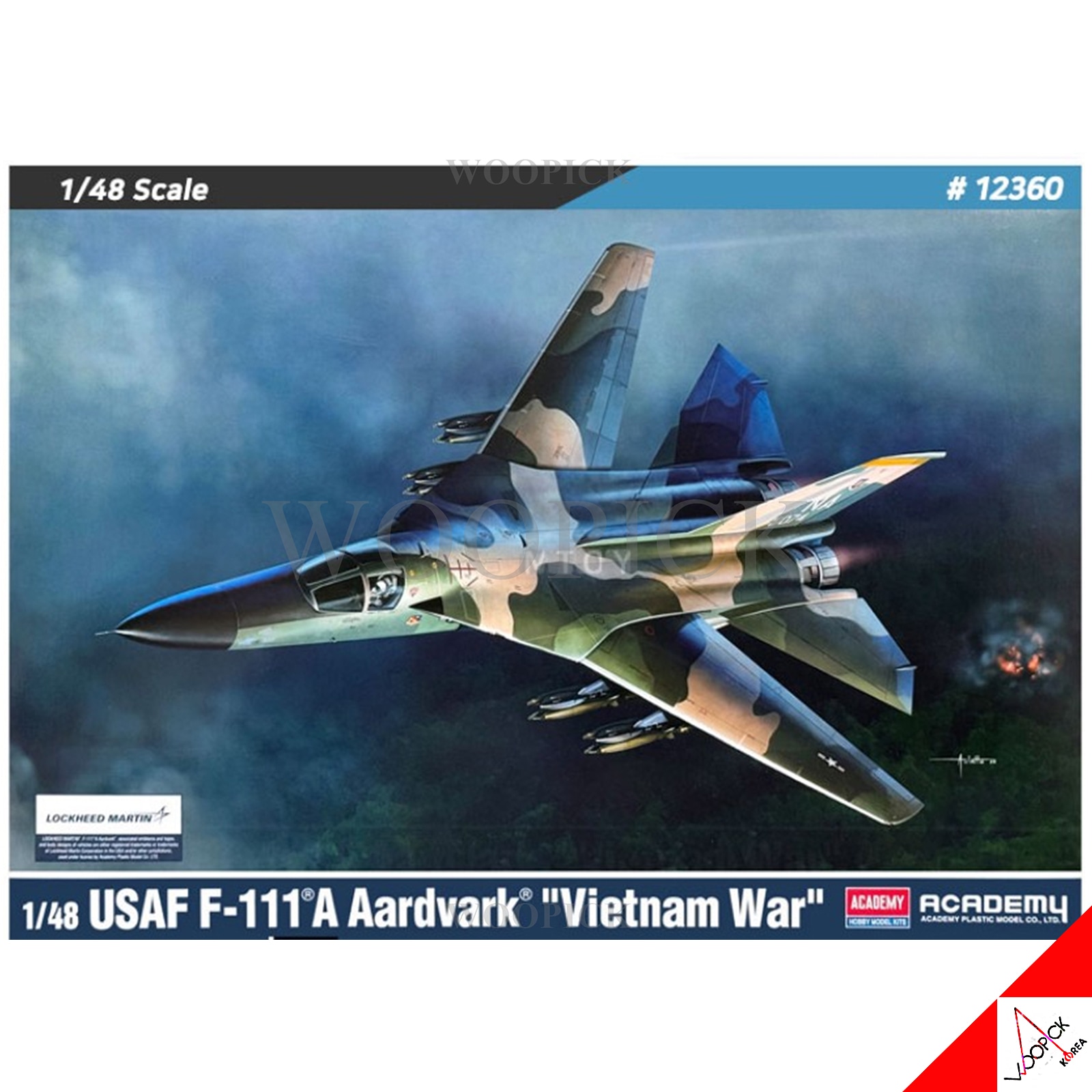 Academy 1/48 USAF F-111 A Aardvark 