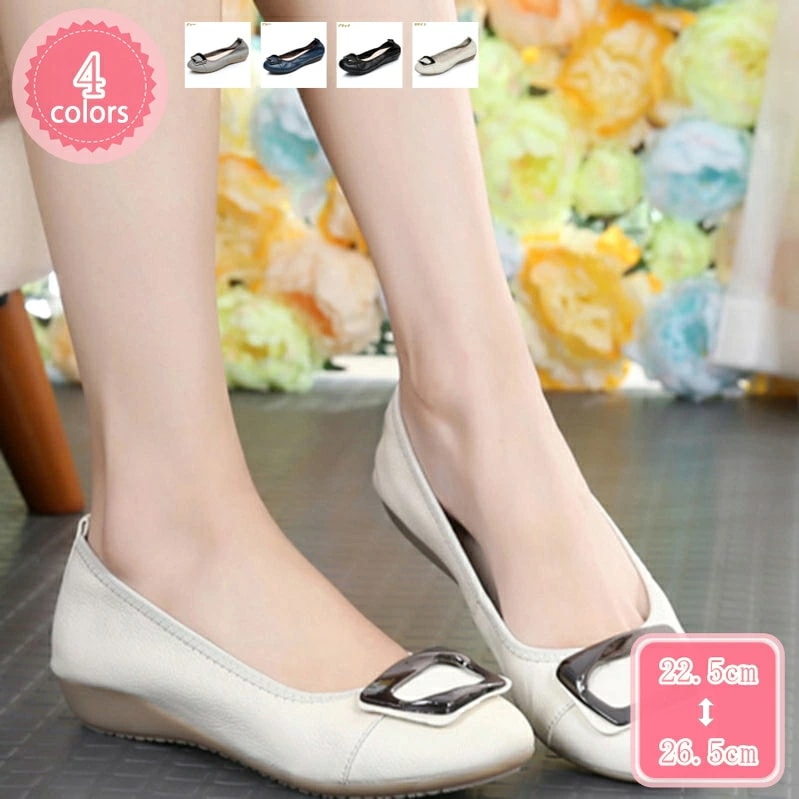 500円OFFクーポン ラウンドトゥ フラットシューズ ぺたんこ靴 春夏 婦人靴 歩きやすい パンプス 大きいサイズ ローヒール 痛くない 歩きやすい フラットヒール シンプル 走れる 通勤 立ち仕事