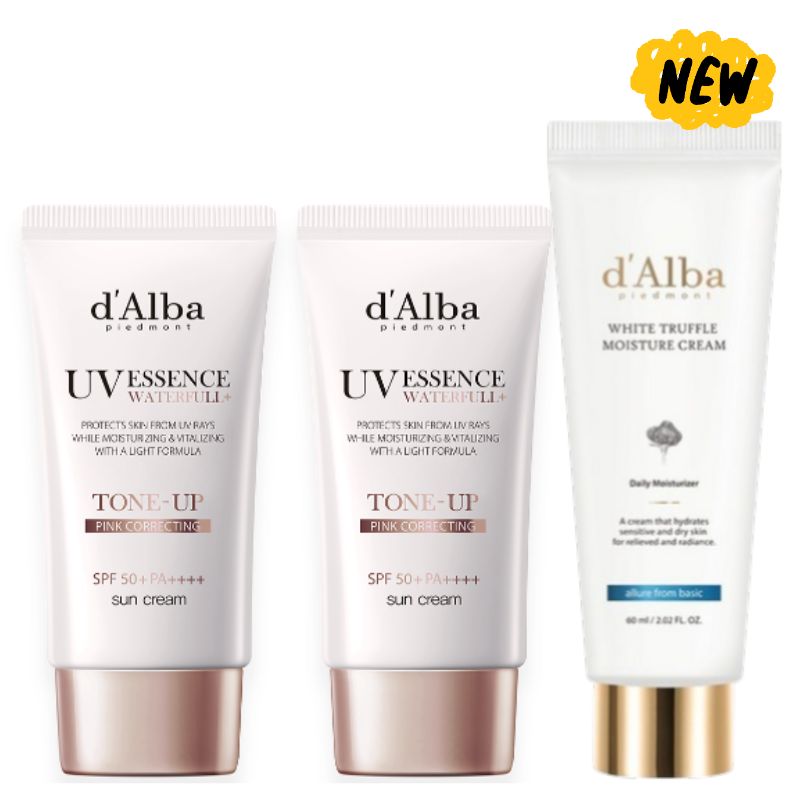 NEW ホワイトトリュフ モイスチャー クリーム 60ml＋ピンクトーンアップ サンクリーム 50ml 2個