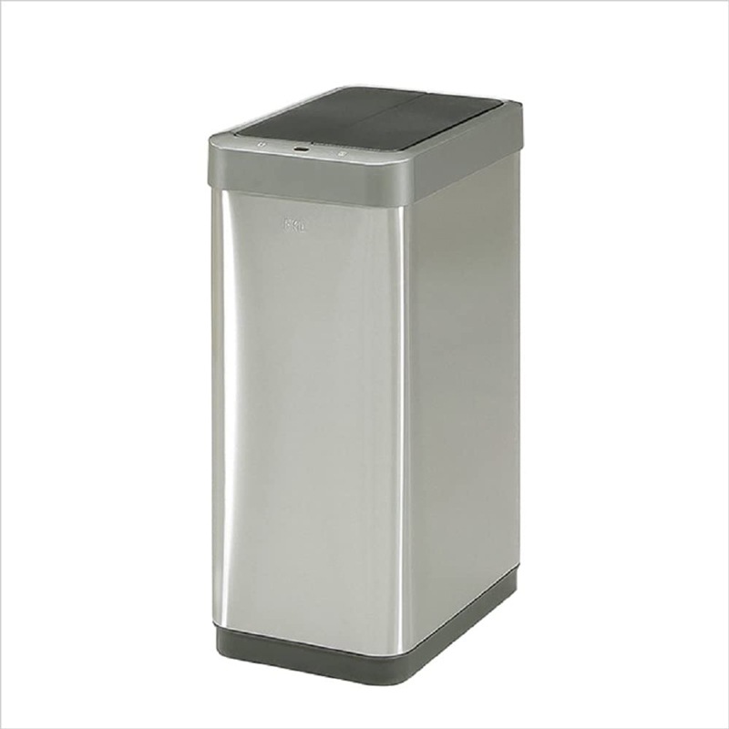 ゴミ箱 45L 自動感知 ふた付き シルバー EK9261-45L-SV
