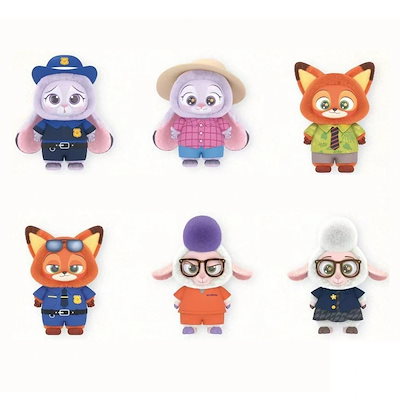 MINISO ズートピア ぬいぐるみチャーム ニック・ワイルド 2点セット ニック・ワイルド ジュディ・ホップス MINISO ズートピア - メルカリ