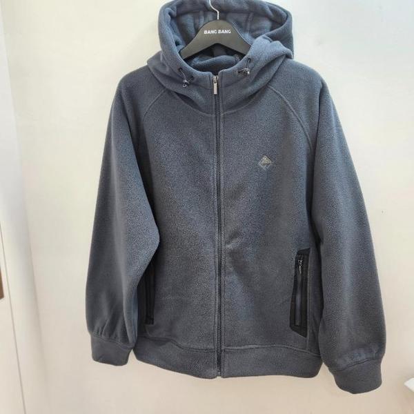 BANG BANG HC19 男女兼用フリースフード付きジップアップジャンパー CUL504 (S42517415)