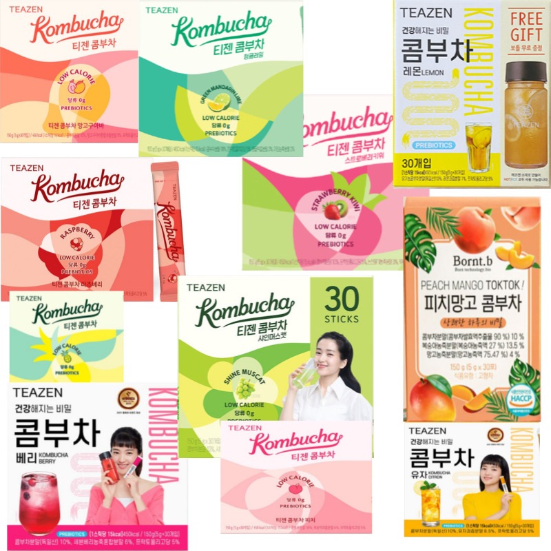 韓国食品 コンブチャ 5g 30 + 30 + 30 sticks