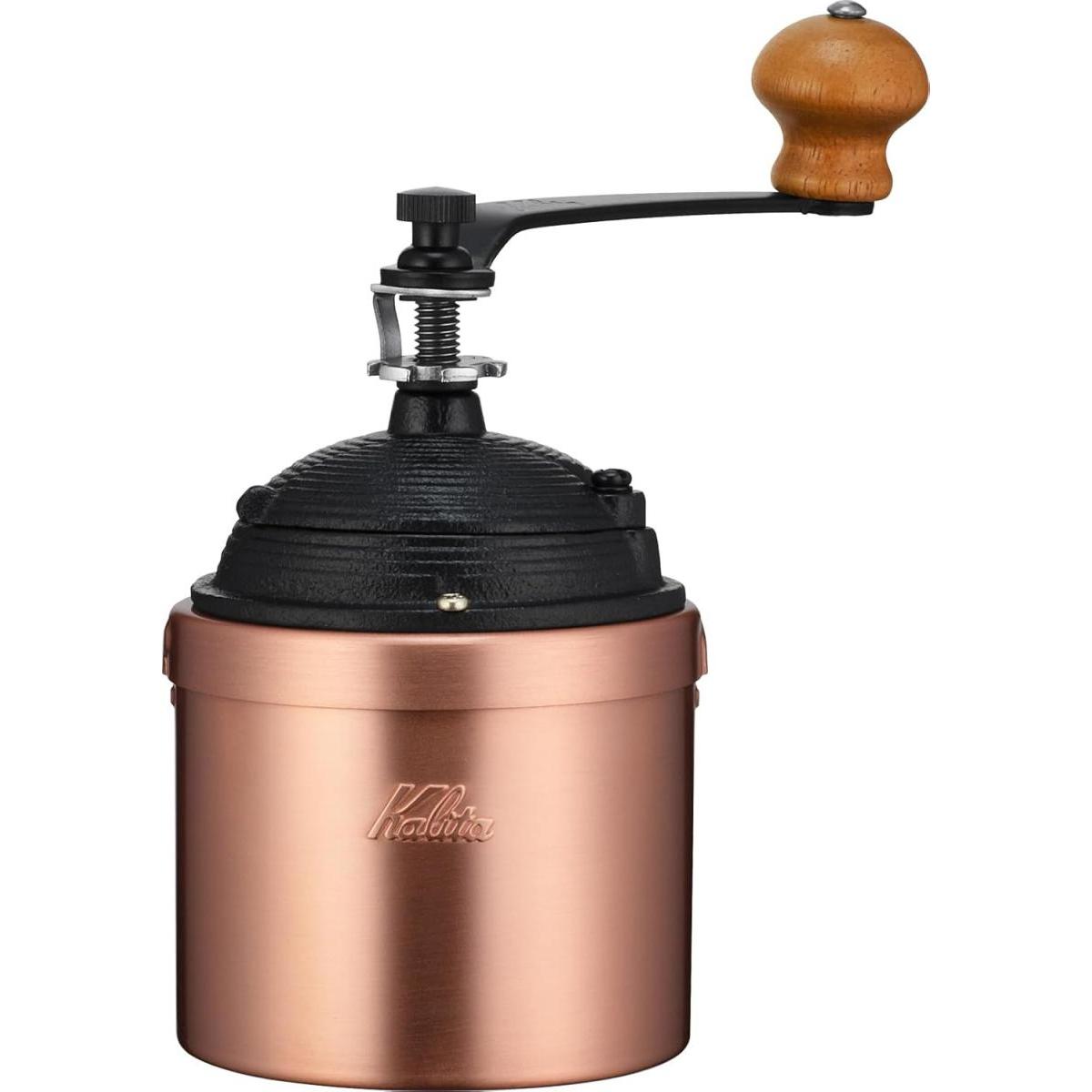 Kalita カリタ 42086 コーヒーミル Cu-2 日本製 手挽き グラインダー 硬質鋳鉄カッター レトロ インテリア 珈琲