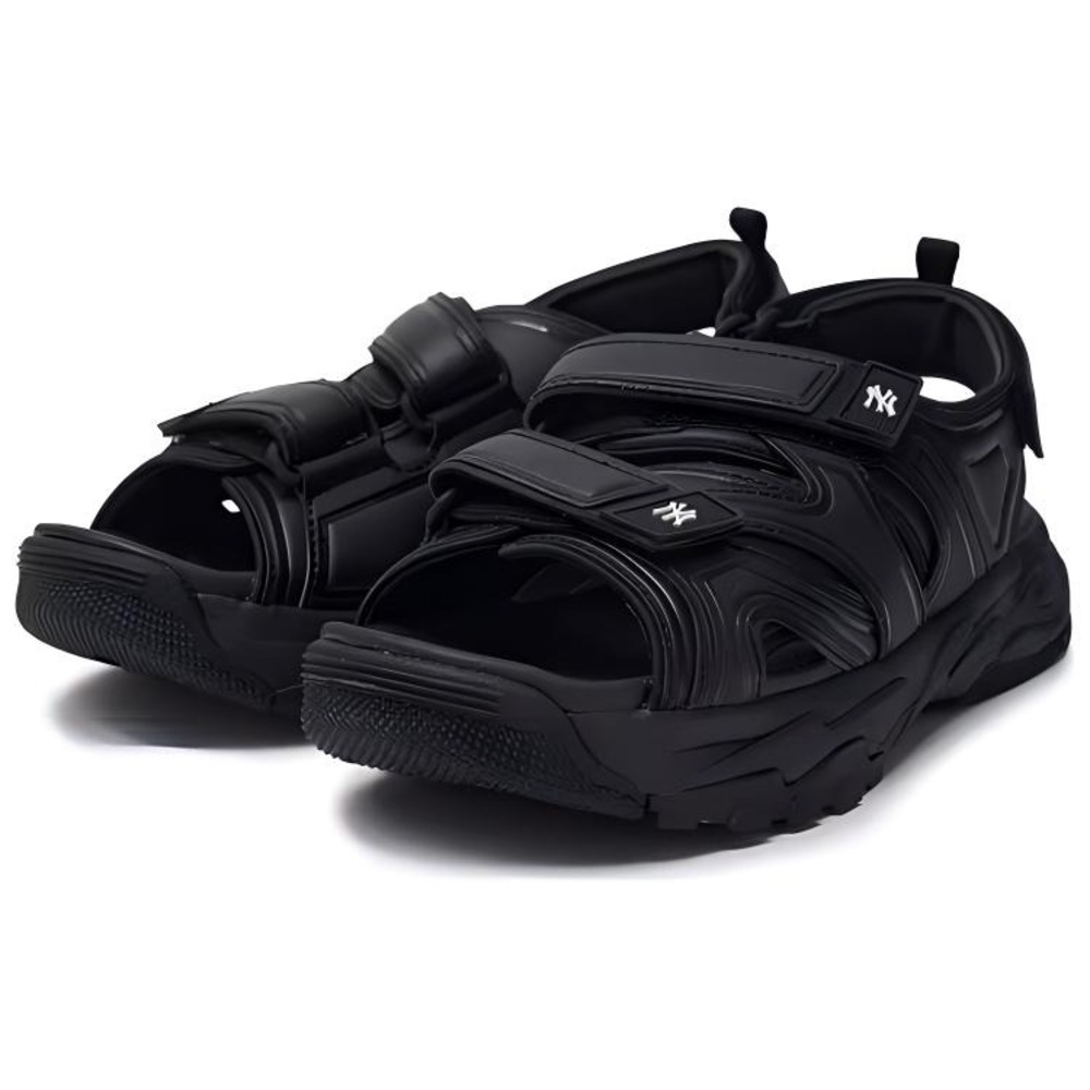 日本未入荷 CHUNKY RUNNER NEW YORK YANKEES Black 厚底ランナーサンダル ニューヨーク ヤンキース 3ASDRNS43-50BKS
