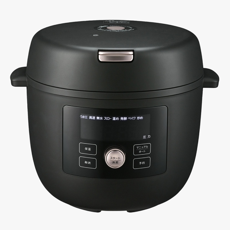 タイガー魔法瓶 TIGER 電気圧力鍋 TIGER COOKPOT マットブラック 4L COK-B400(KM)