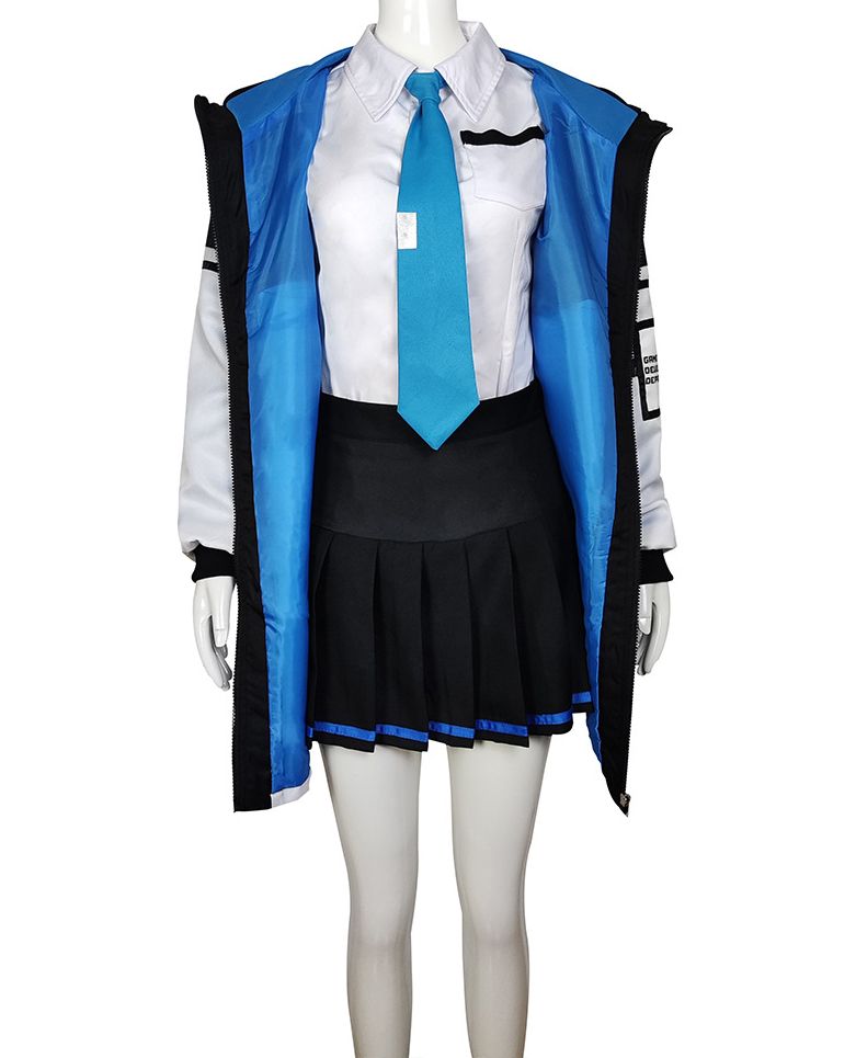 ブルーアーカイブ 風 ブルアカ 天童アリス てんどうありす コスチューム コスプレ衣装 4点セット サイズ S―XXL