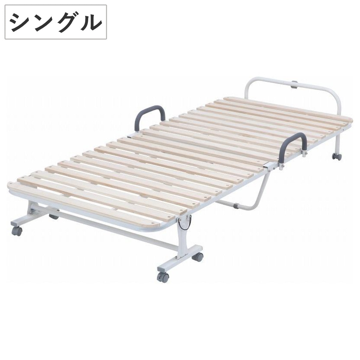 折りたたみベッド すのこベッド キャスター シングル 折りたたみ スノコ ベッド すのこ ベット 折り畳み シングルベット 折り畳みベッド スノコベッド ベッドフレーム 除湿 湿気 カビ ダニ