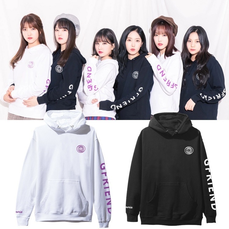 Gfriend ジンシャオチンディンエンフェイ崔ユナウェイ服パーカープラスベルベット薄手秋冬