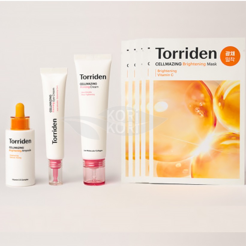 【新商品】セルメイジング4種SET(ビタアンプル30ml+ハリクリーム60ml+アイクリーム30ml+ビタマスク5枚)