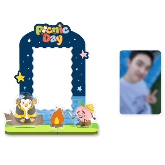 DOH KYUNG SOO - ACRYLIC PHOTOCARD STAND ZZirang-e & Charles PICNIC DAY POP-UP STORE MD
