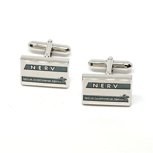 SWANKxEVANGELION（ヱヴァンゲリヲン） NERV カフス 青