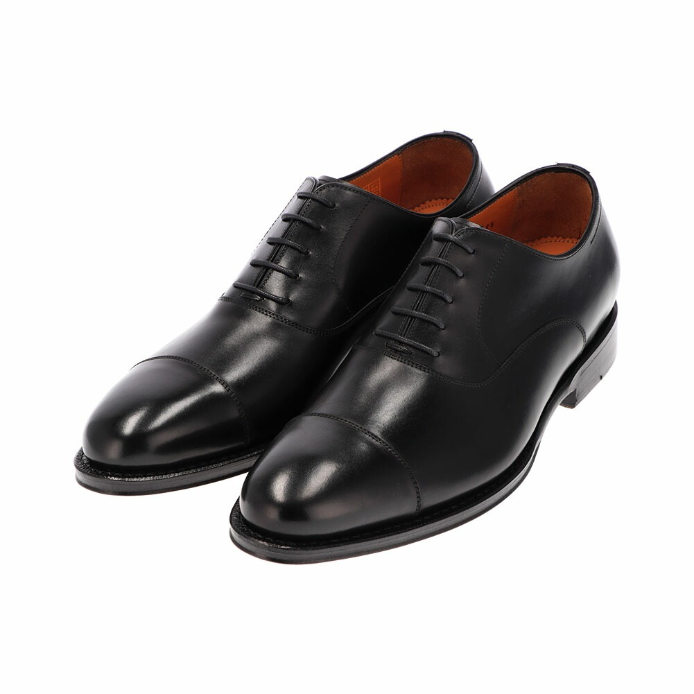 革靴 メンズ ドレスシューズ ビジネスシューズ フォーマル レザーソール 98317 11120 Black Calf