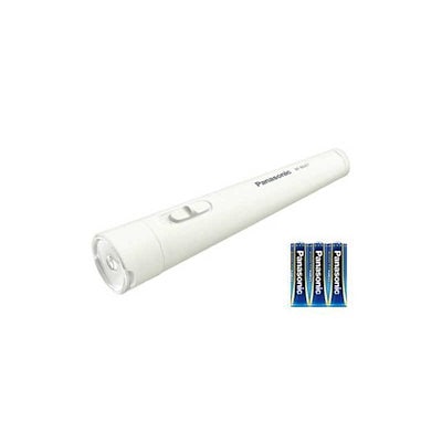 他サイト： パナソニック BF-BG01N 乾電池エボルタNEO付き LED懐中電灯 BFBG01NWの商品画像