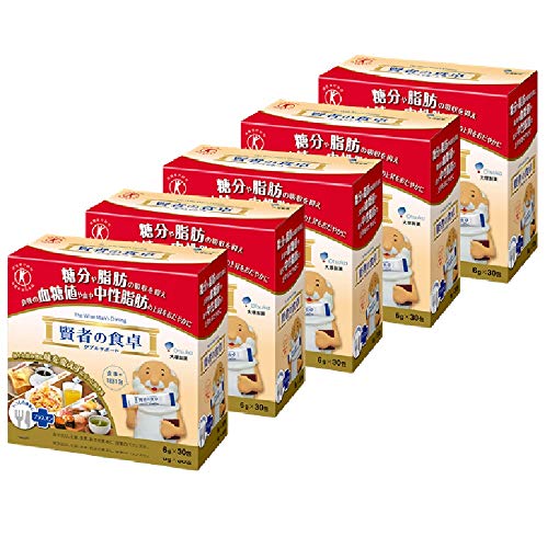 大塚製薬 賢者の食卓 ダブルサポート 6g30包5箱 【特定保健用食品】