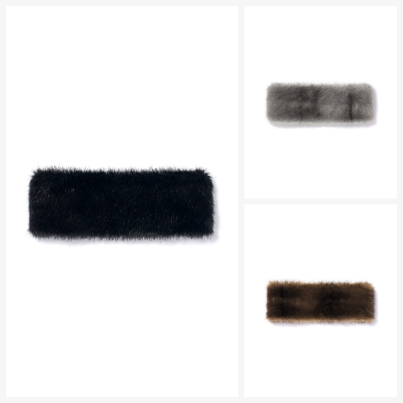 【OPEN Yy】25FW FURRY HAIRBAND : 3COLORS