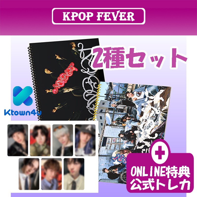 [online特典] NEWBEAT - RAW AND RAD (Photobook Ver. 2種セット) 公式トレカ選択