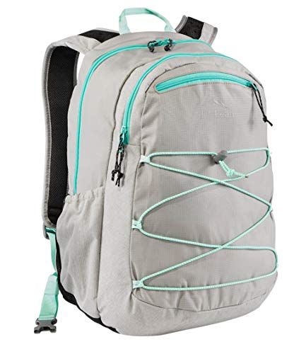 L.L.Bean（エルエルビーン） コンフォートキャリーラップトップパック30L アウトドア キッズ バッグ 通学 遠足 旅行 Mineral Gray/Fresh Mint グレー