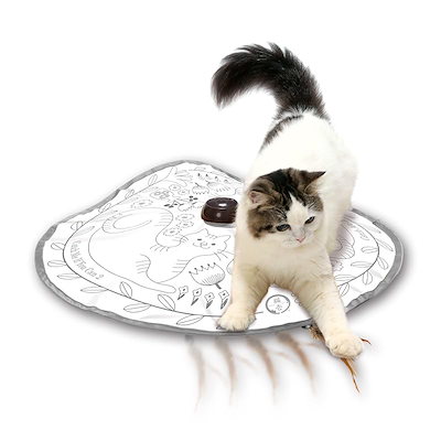 他サイト： 猫用　おもちゃ　キャッチ・ミー・イフ・ユー・キャン２　猫のお庭　猫　ＣＲＣ30―59―65―10―00の商品画像