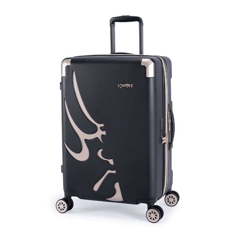 A.L.I　スーツケース ジッパータイプ 拡張機能搭載 スーツケースカバー付き 宿泊目安：7～9日間 [TSAロック搭載 / 70L] KABUKI 黒衣　KBK-1603-24W