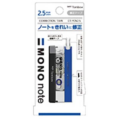 他サイト： 修正テープ モノノート スタンダード 2.5mm トンボ鉛筆 CT-YCN2.5の商品画像