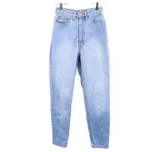 90s ｗ626-0217 テーパードデニムパンツ w30 ジーパン レディース 6,142円