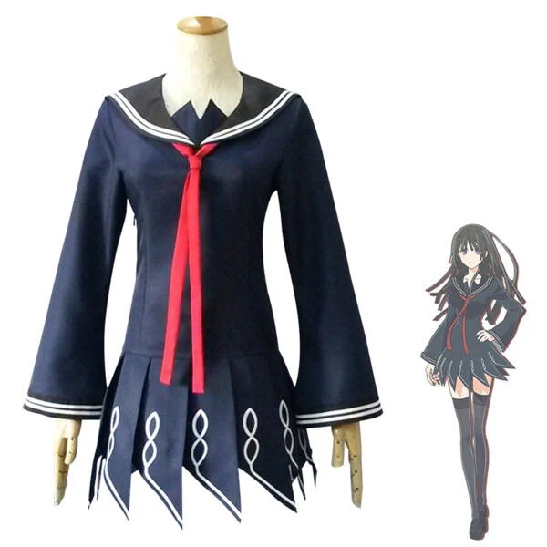 ブラック ブレット 天童木更 コスプレ衣装 セーラー服 オーダメイド可