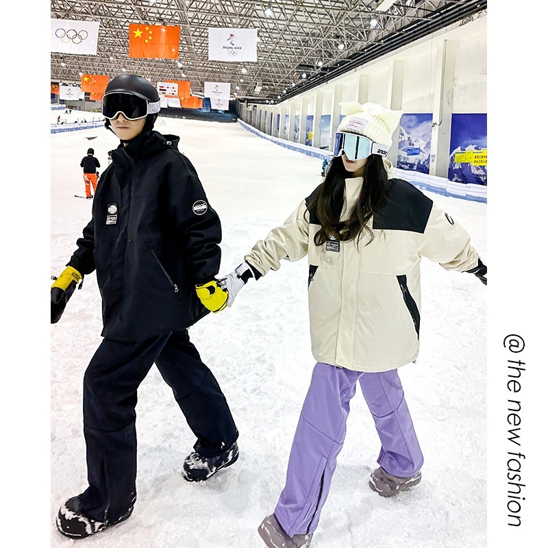 （1～3日で出荷）スノーボードウェア メンズ レディース パンツ トップス ジャケット アウター 単品 綿入り スノボウェア スノーウェア スキーウェア スノボーウェア 男女兼用 韓国風 防風 防水防