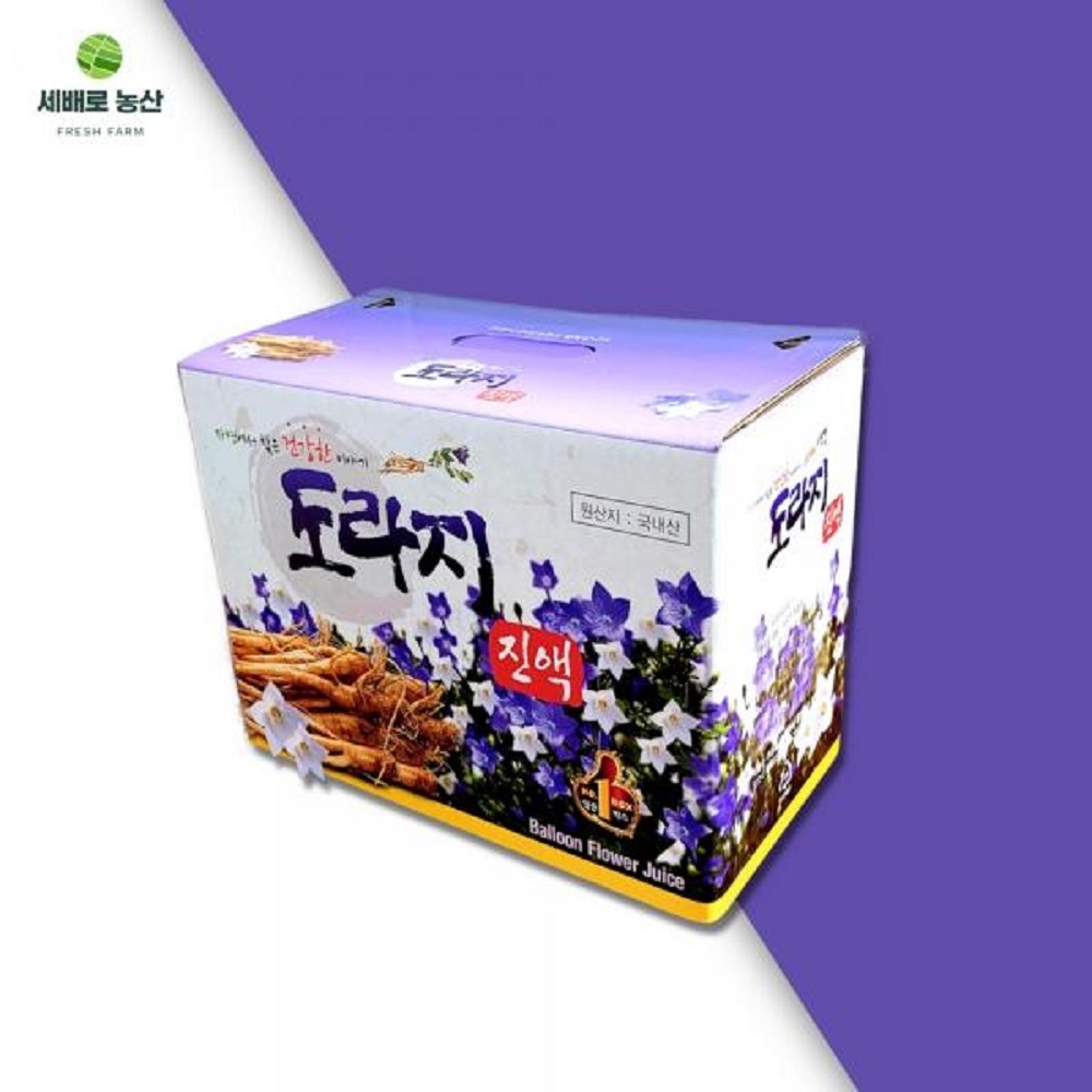 韓国-K MEAL-K FOOD-セベロ農産 シークレット 6年斤 リアルキキョウ汁 110ml 50包