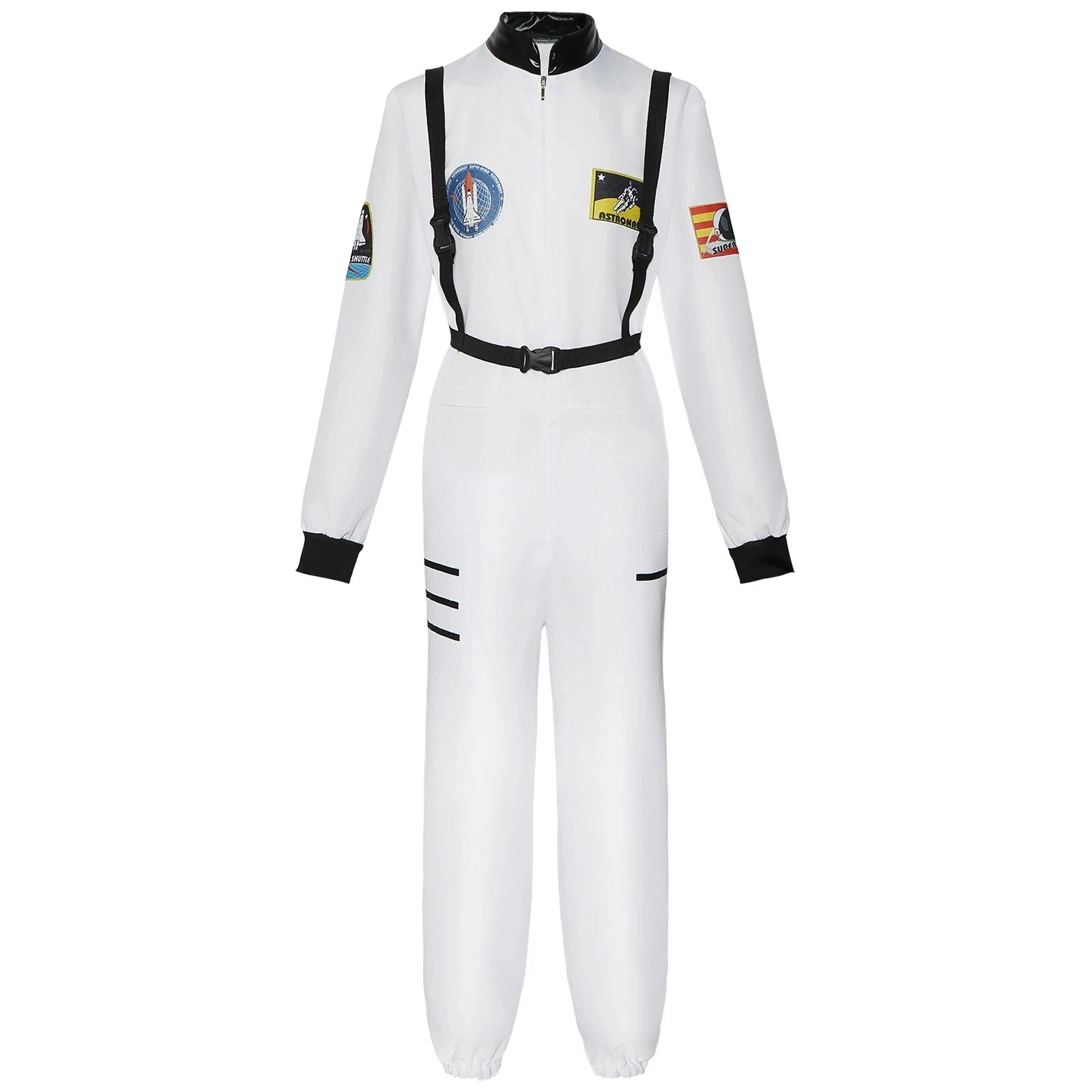 【迅速な出荷】ハロウィーン宇宙飛行士服宇宙服パイロット連体服コスプレ衣装