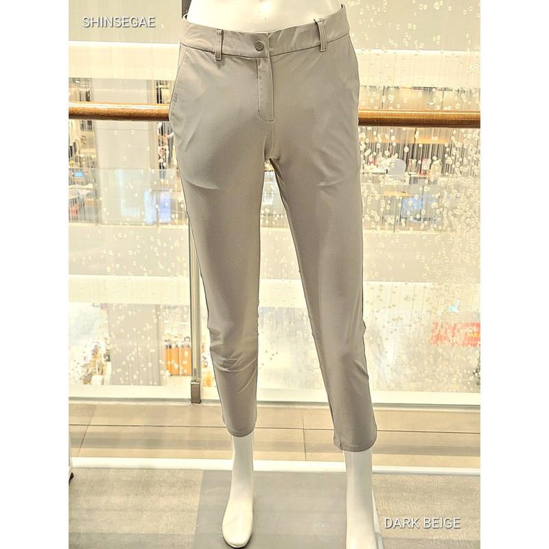 (6J41605 202) 2023年 女性 夏 ベーシック パンツ (ストレートフィット)