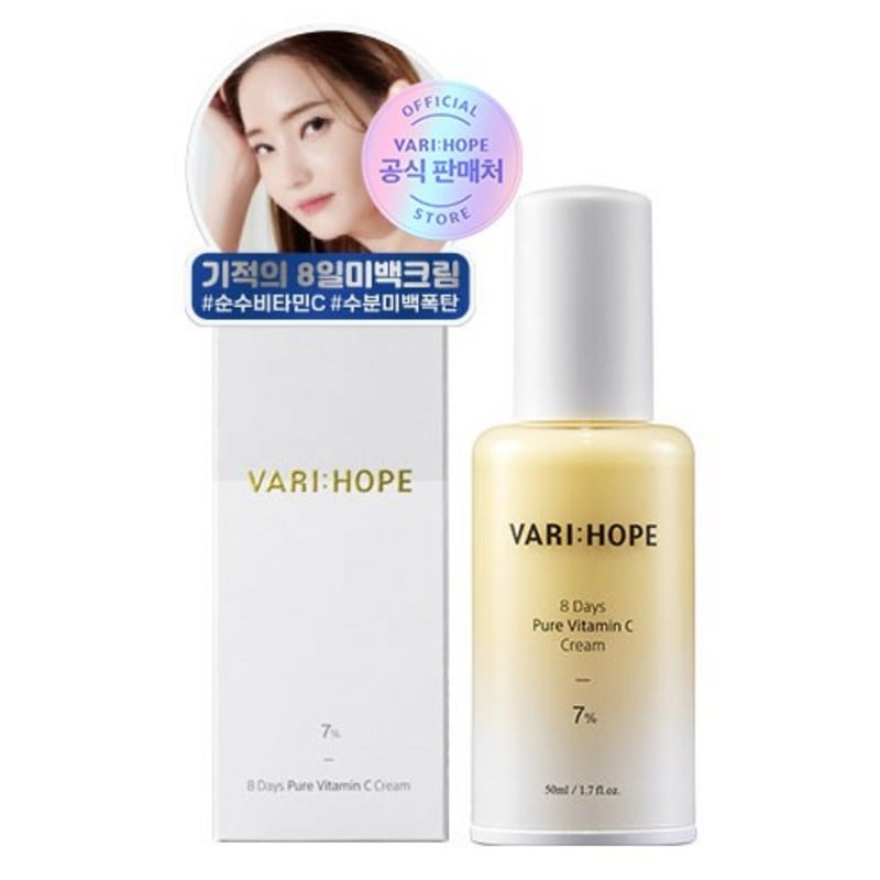 VARI:HOPE ベリーホップ エイト デイズピュア ビタミン 씨 クリーム, 1個, 50ml