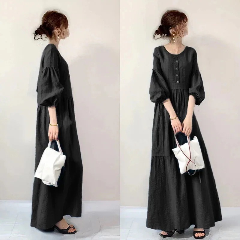 春夏 ワンピース 通勤 着痩せ ロングワンピース 高級感 ワンピース レディース30%制限