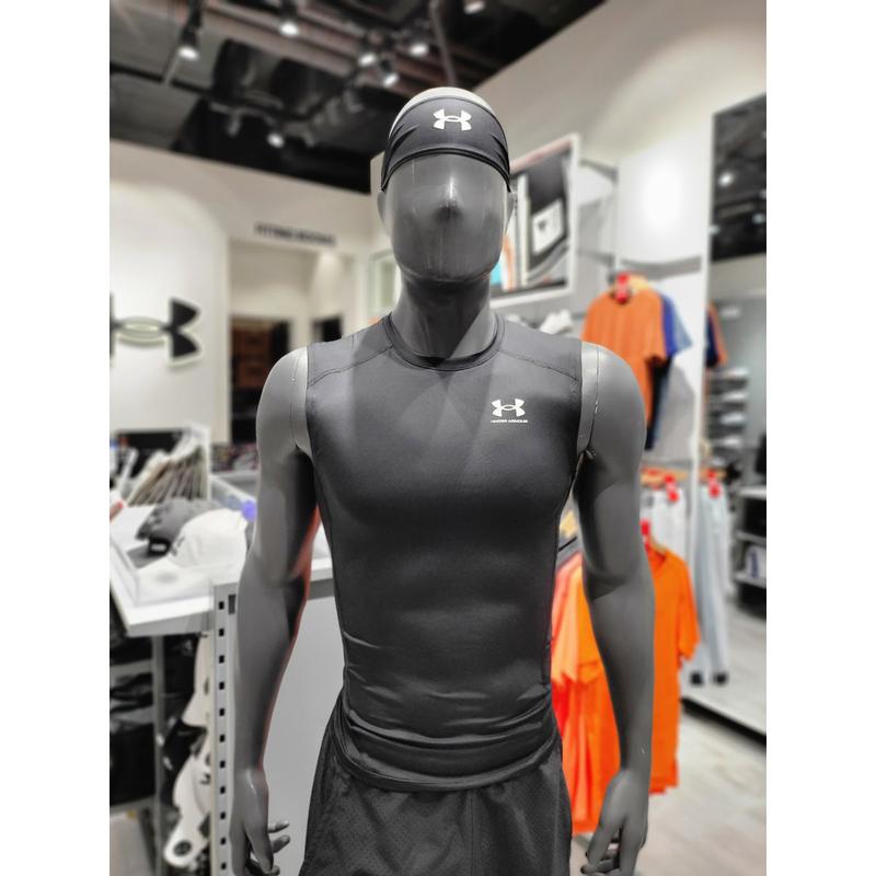 (1361522) 男性 UA ヒートギア アーマー スリーブレス コンプレッション 機能性 タンクトップ