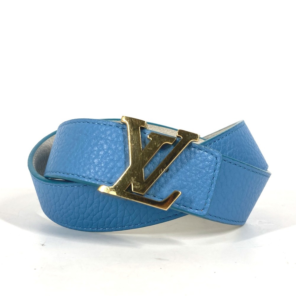 ベルト N9040W LVバックル バイカラー リバーシブル トリヨンレザー ブルー 27,885円