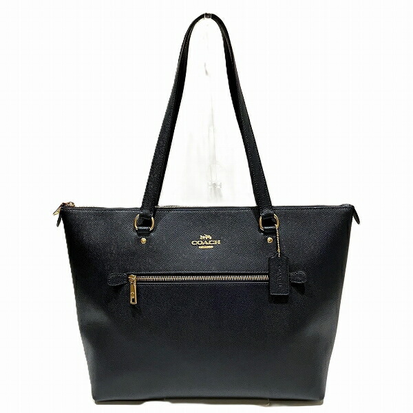 コーチ F79608 ネイビー バッグ トートバッグ レディース【中古】